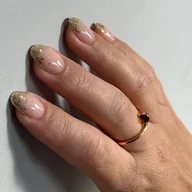 Design sticker,foil,sparkles one nail at Nail Boss Studio