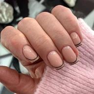 Double french at Nail Boss Studio