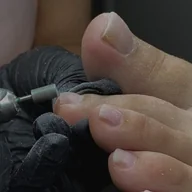 Gel removal(pedicure) at Nail Boss Studio