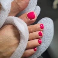 Smart Dry Pedicure | Russian Pedicure with regular  polish at Nail Boss Studio